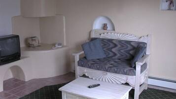 20-inch TV with cable channels