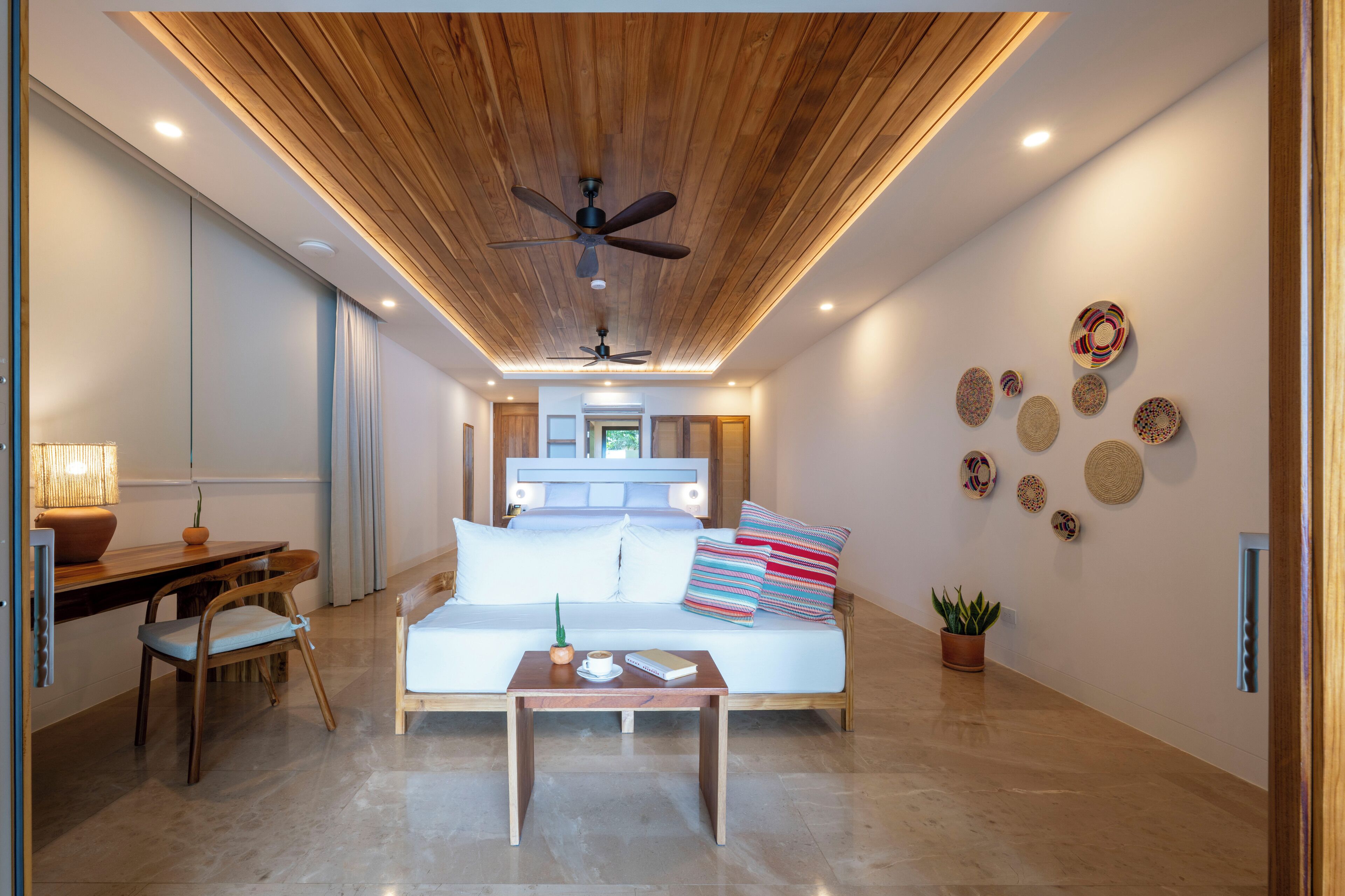 Beachfront Suite Terrace | Down duvets, pillow-top beds, in-room safe, desk