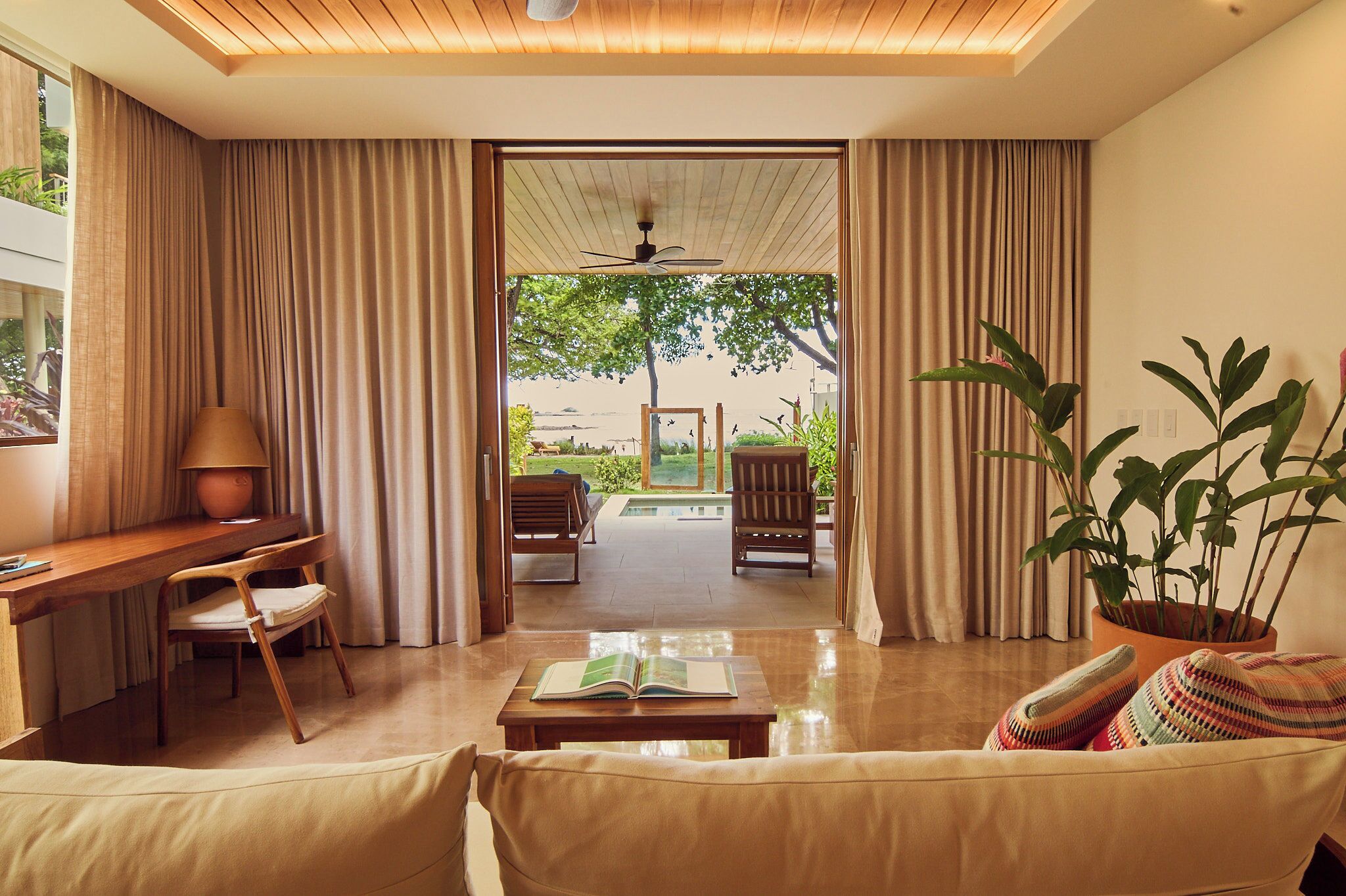 beachfront suite terrace | 1 bedroom, down duvets, pillow-top beds, in-room safe