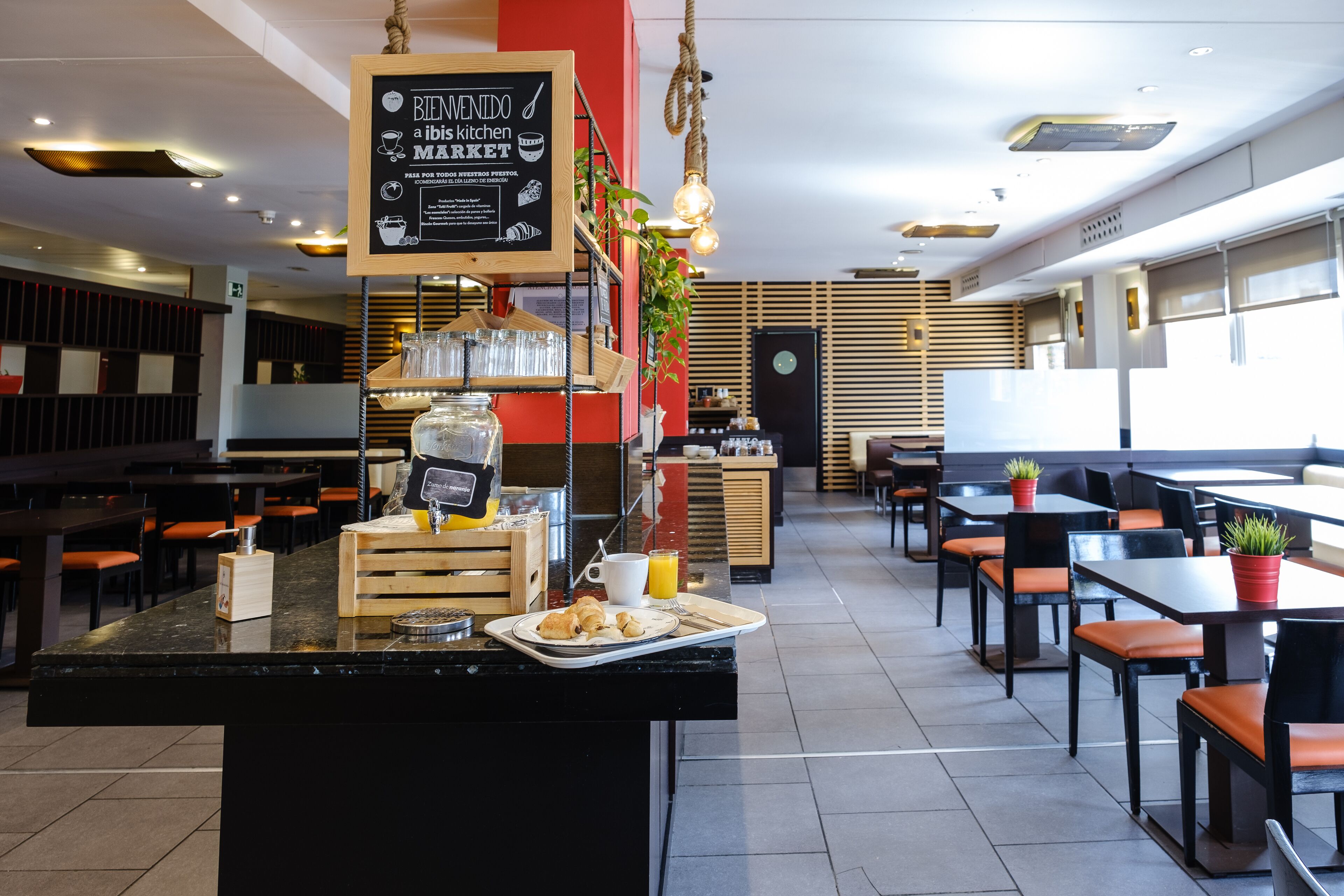 daily buffet breakfast (eur 8.95 per person)