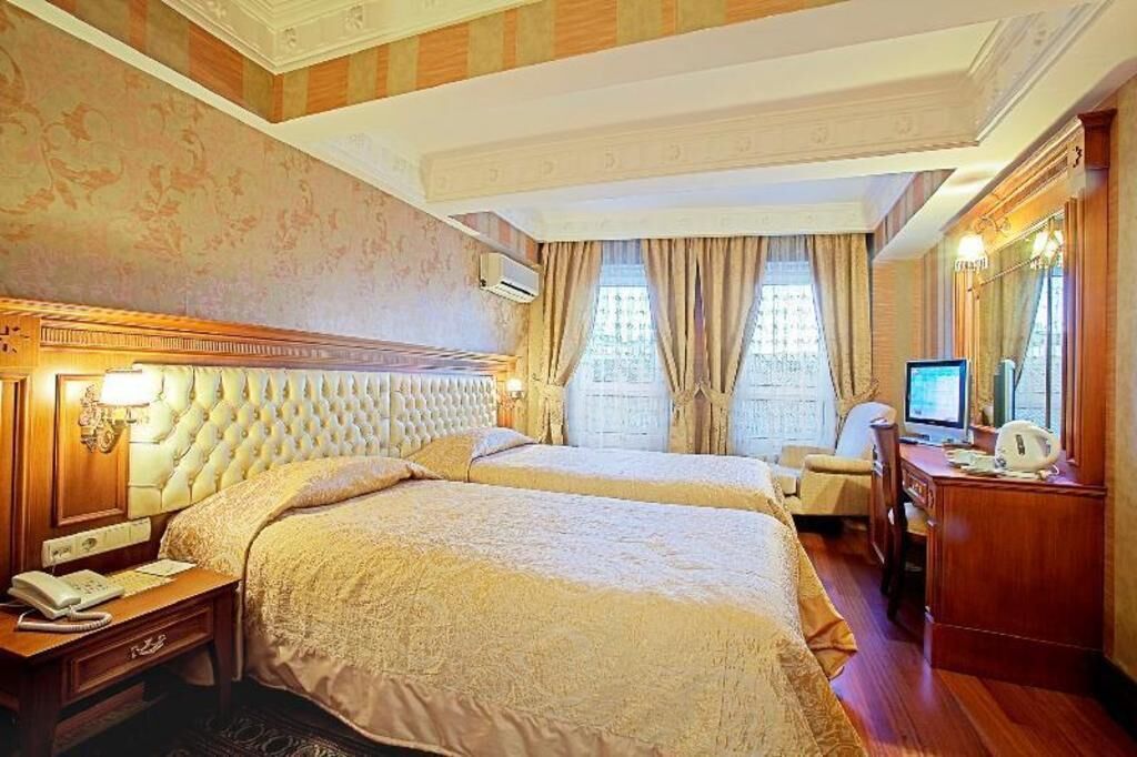 Premium bedding, minibar, in-room safe, desk