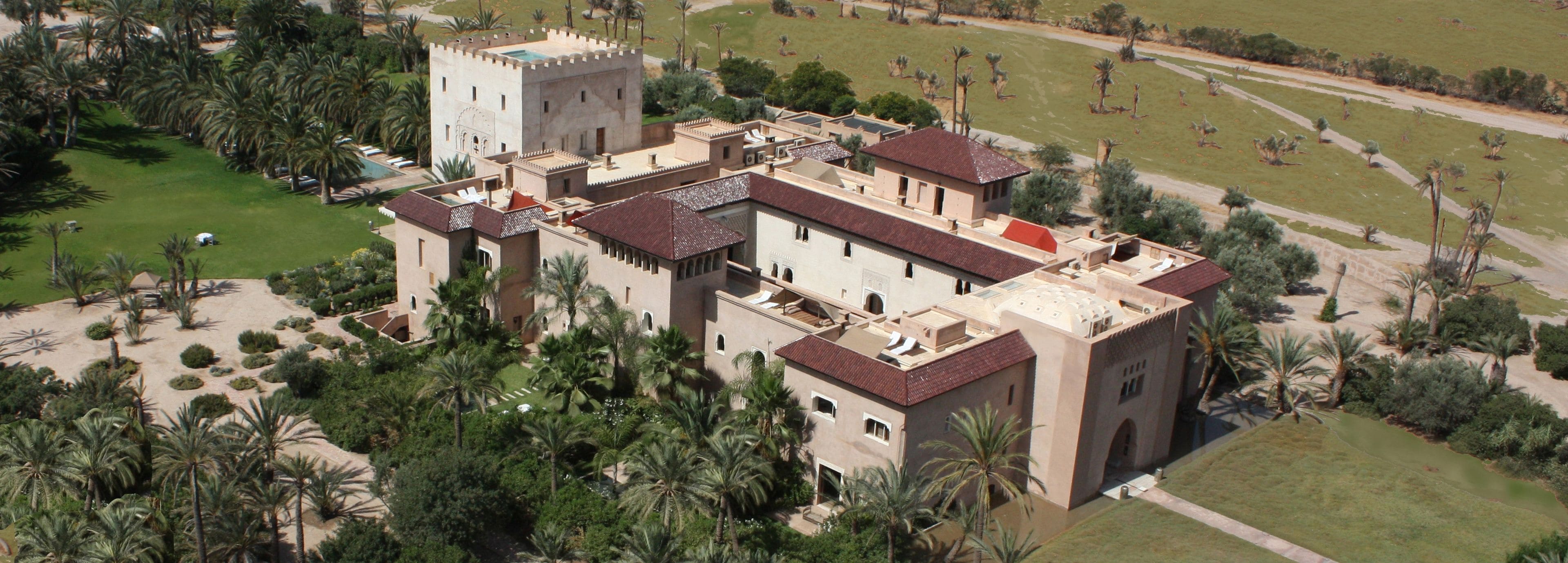 منظر من الجو على ارتفاع عالٍ