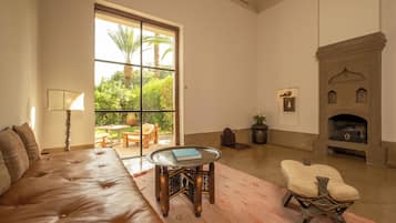 Ksar suite avec Jardin | Premium bedding, minibar, in-room safe, desk