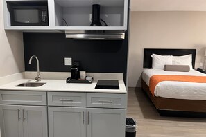 Premium bedding, blackout curtains, free WiFi, bed sheets