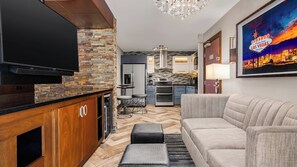 In-room safe, blackout drapes, iron/ironing board