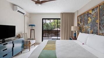 In-room safe, desk, laptop workspace, blackout drapes