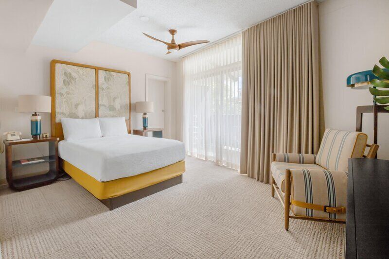 In-room safe, desk, laptop workspace, blackout drapes