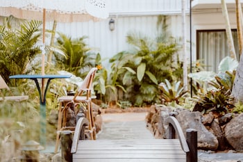 Garden at White Sands Hotel