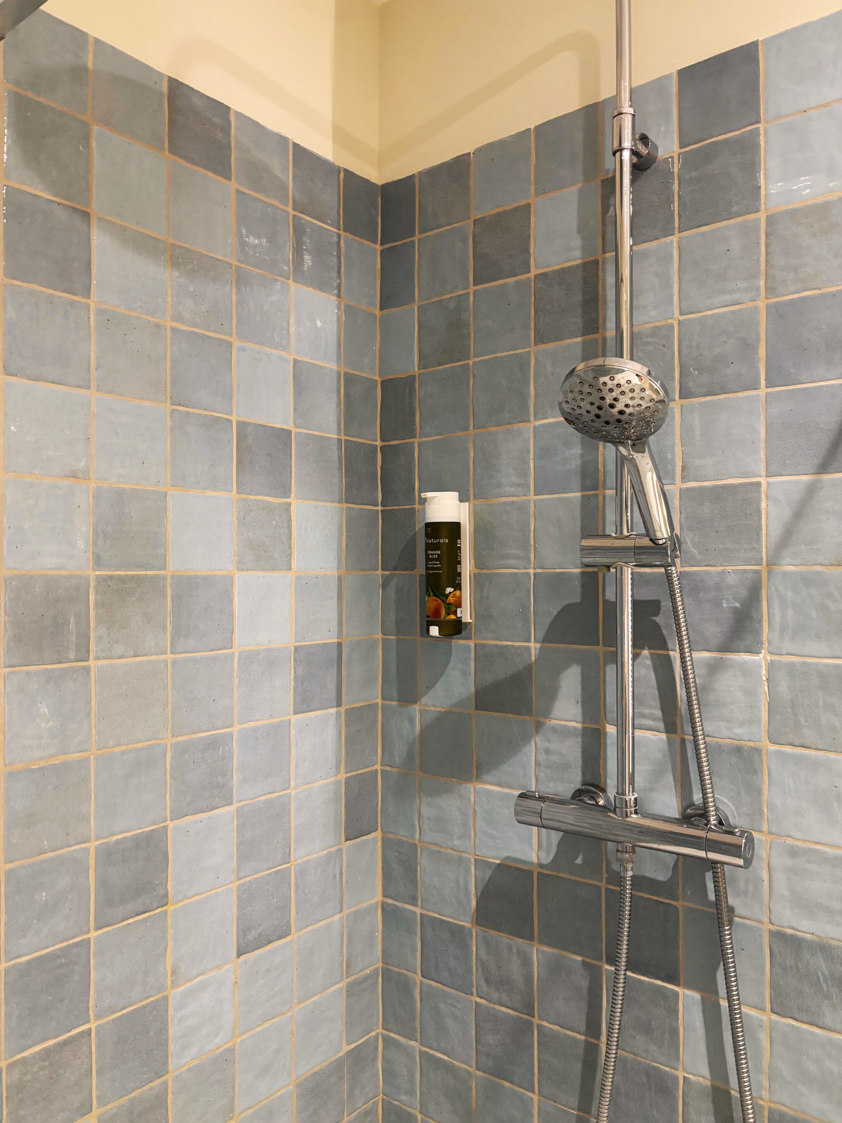 Douche, serviettes fournies