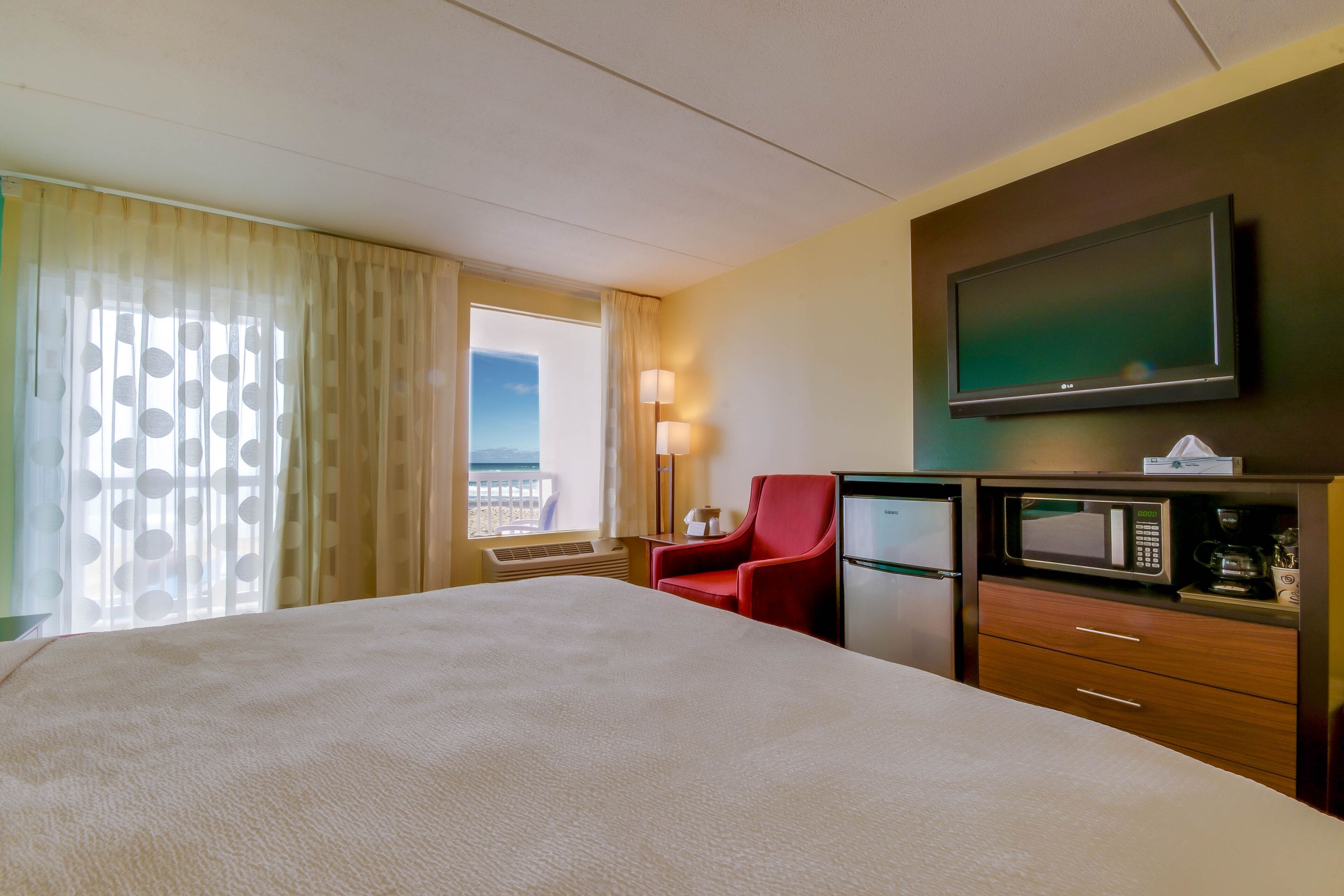 ocean view king, non smoking | individually furnished, blackout curtains, soundproofing, free wifi