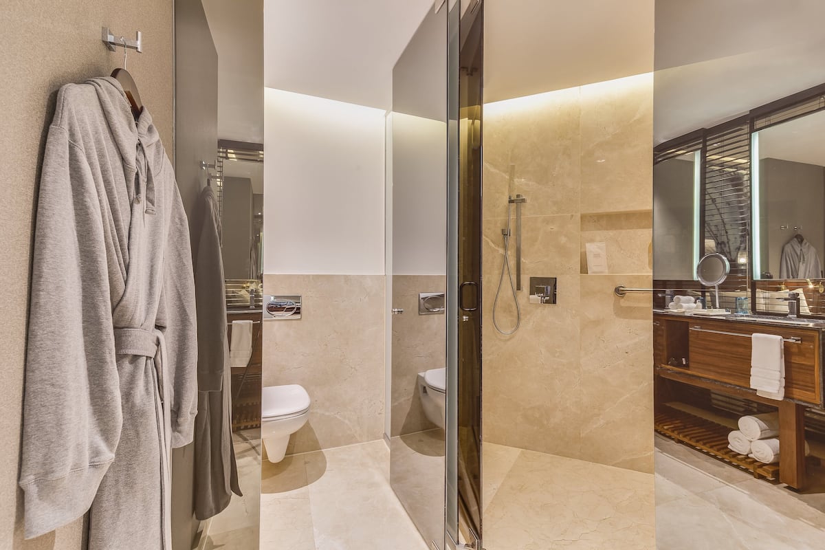 Douche de la salle de bain