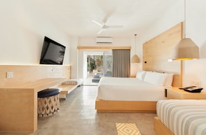 Egyptian cotton sheets, premium bedding, down duvets, minibar - Bahia Hotel & Beach House (Cabo San Lucas)