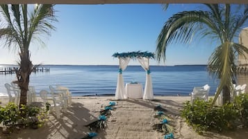 Aussenbereich für Hochzeiten
