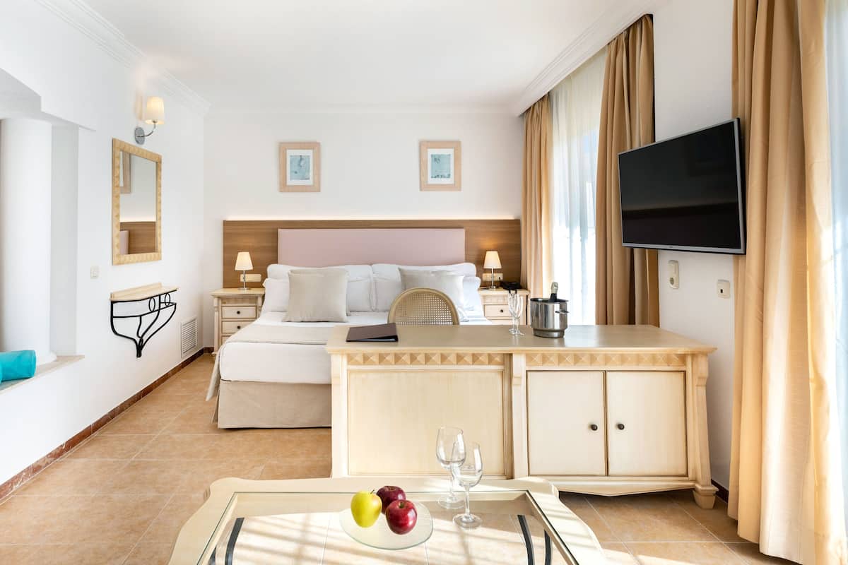 Suite Basic | 1 camera, una scrivania, Wi-Fi gratuito, lenzuola