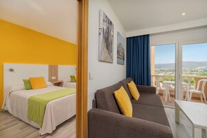 Standard Apartment, 1 Bedroom, Terrace | 1 bedroom, premium bedding, down comforters, minibar
