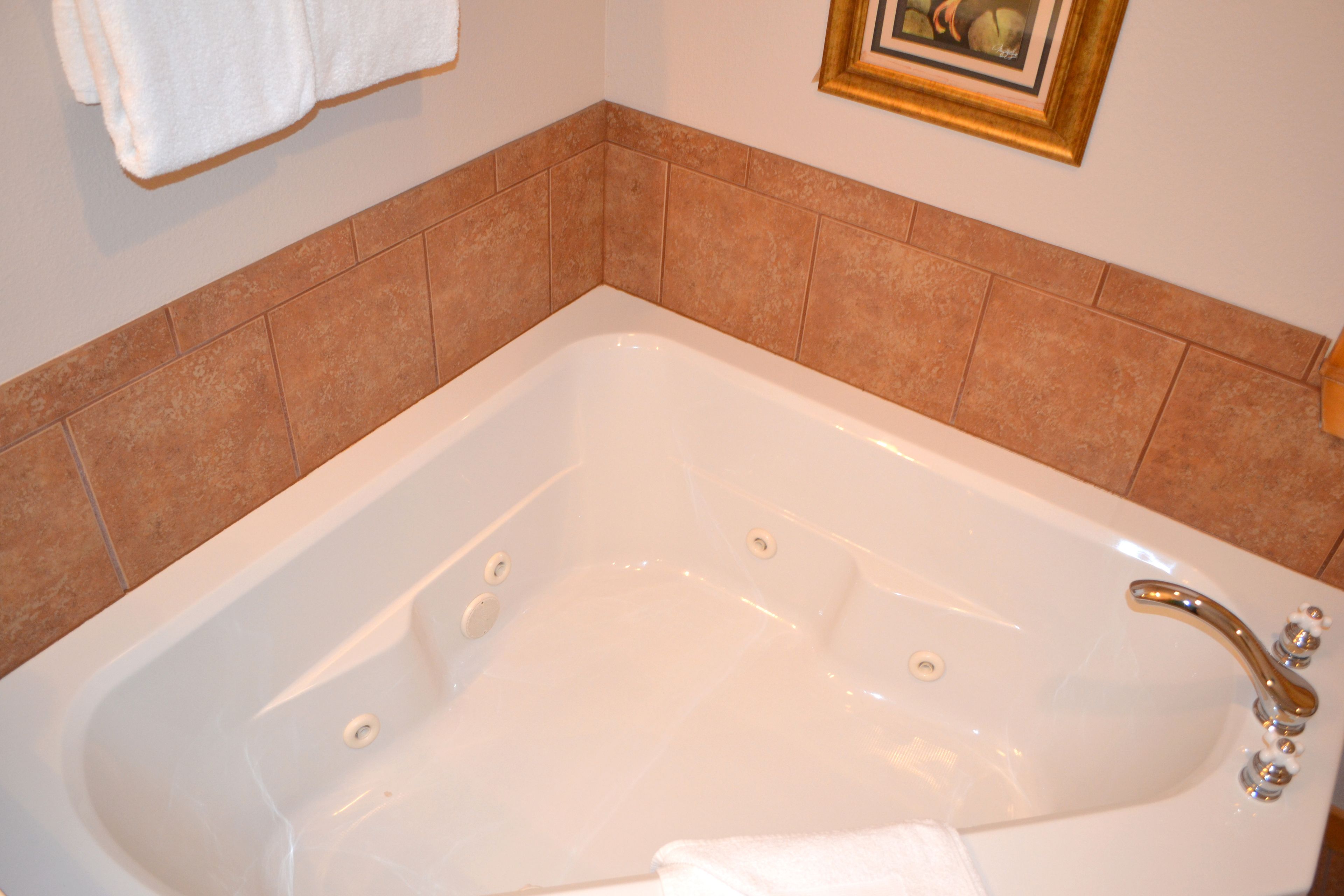 cabin | bathroom amenities | hair dryer, towels, soap, shampoo