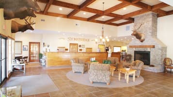 Sala de estar en el lobby