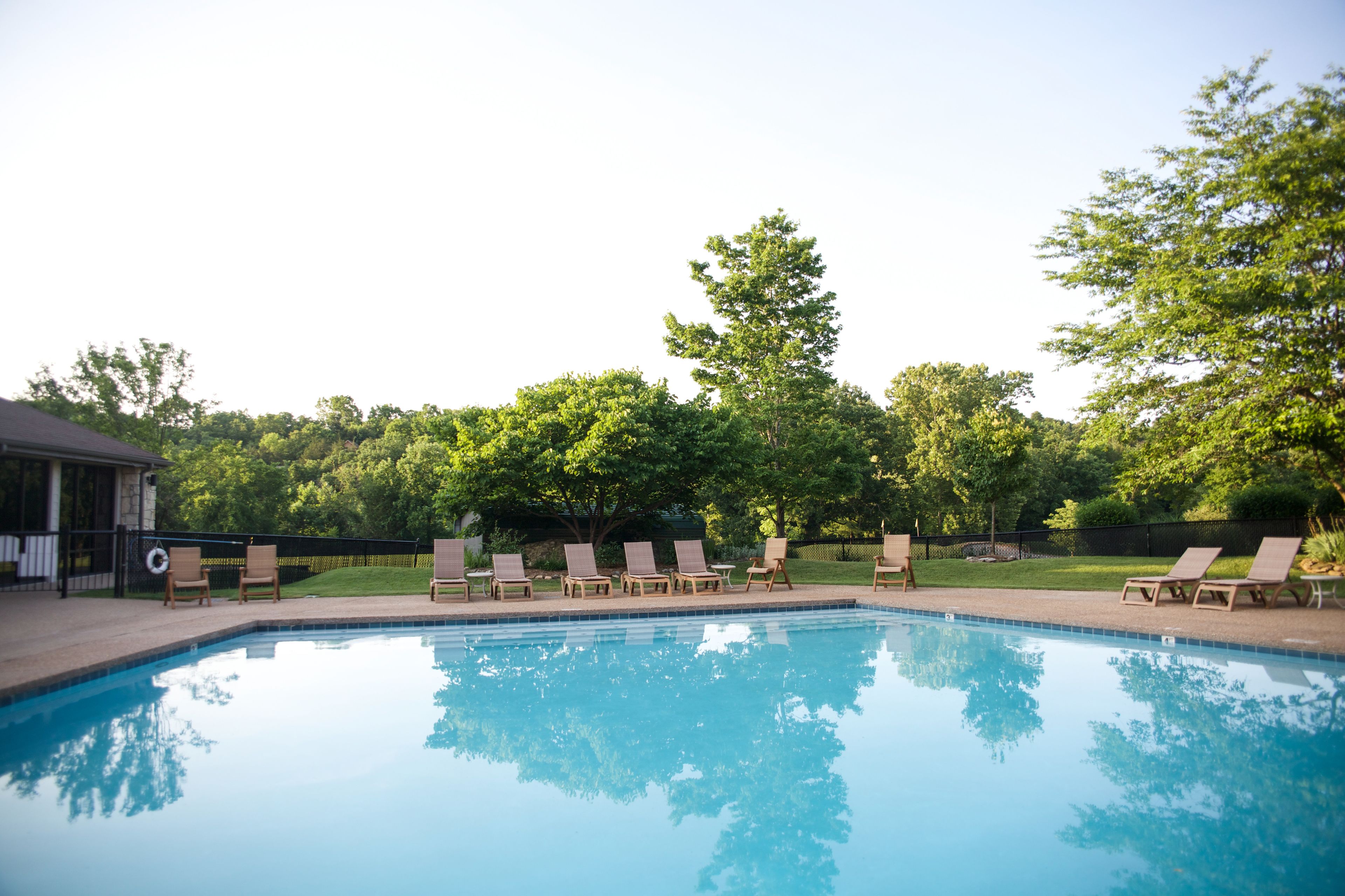 3 outdoor pools