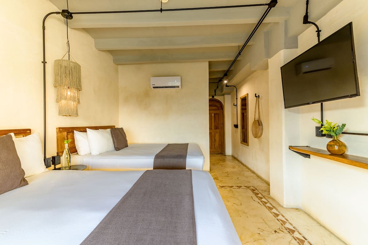 Deluxe Double Room with Balcony | Egyptian cotton sheets, premium bedding, in-room safe, free WiFi