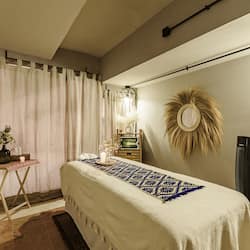 Sale per trattamenti di coppia, trattamenti per il corpo, aromaterapia