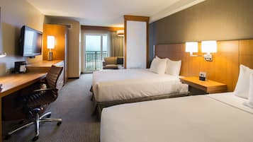 In-room safe, desk, blackout drapes, iron/ironing board