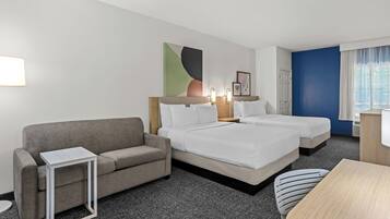 Edredón, camas con pillow-top y escritorio