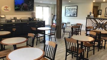 Free daily on-the-go breakfast