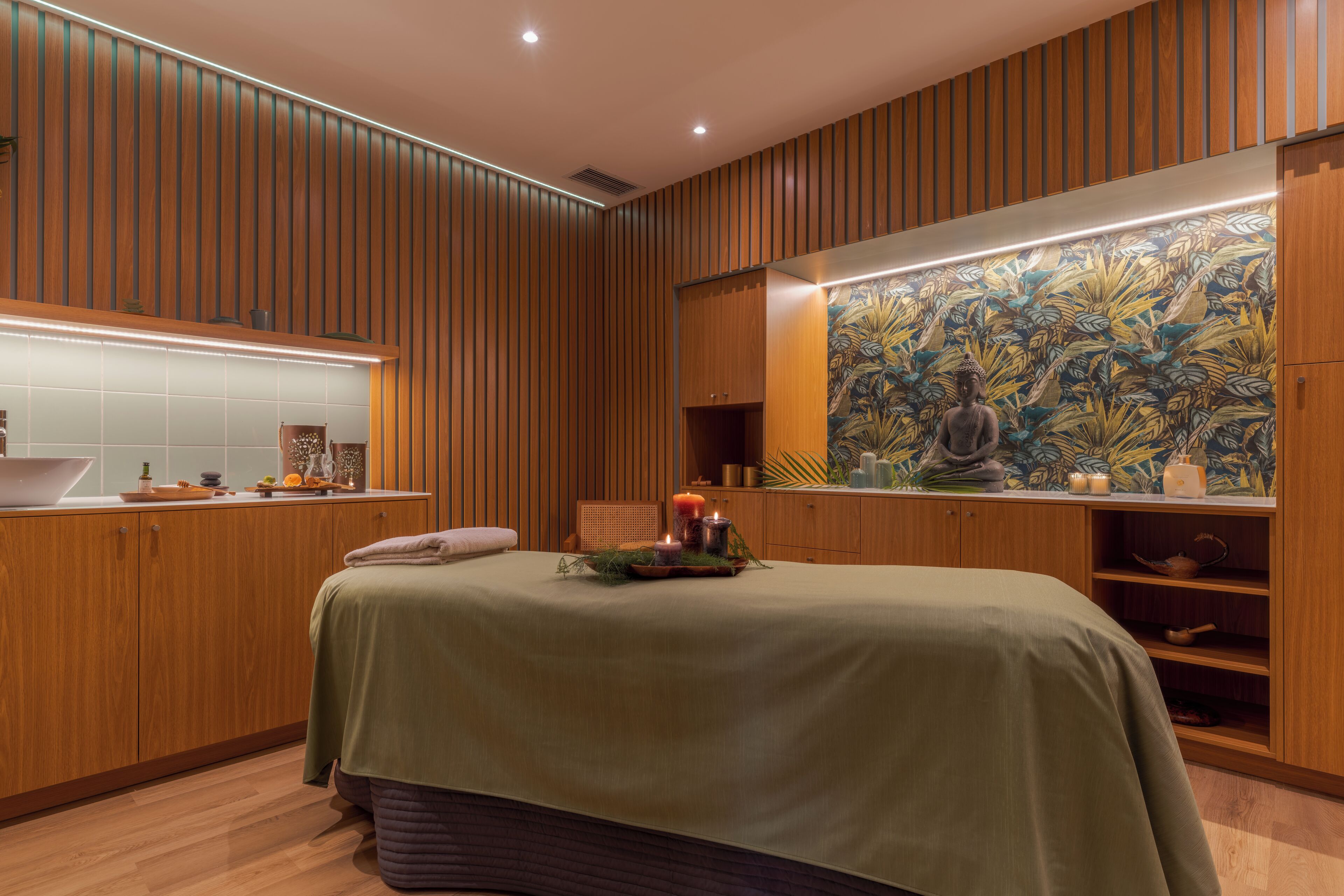 Body treatments, aromatherapy, hot stone massages, deep-tissue massages