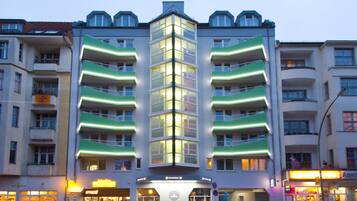 Front of property – evening/night