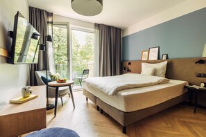 Literie hypoallergénique, minibar, coffres-forts dans les chambres