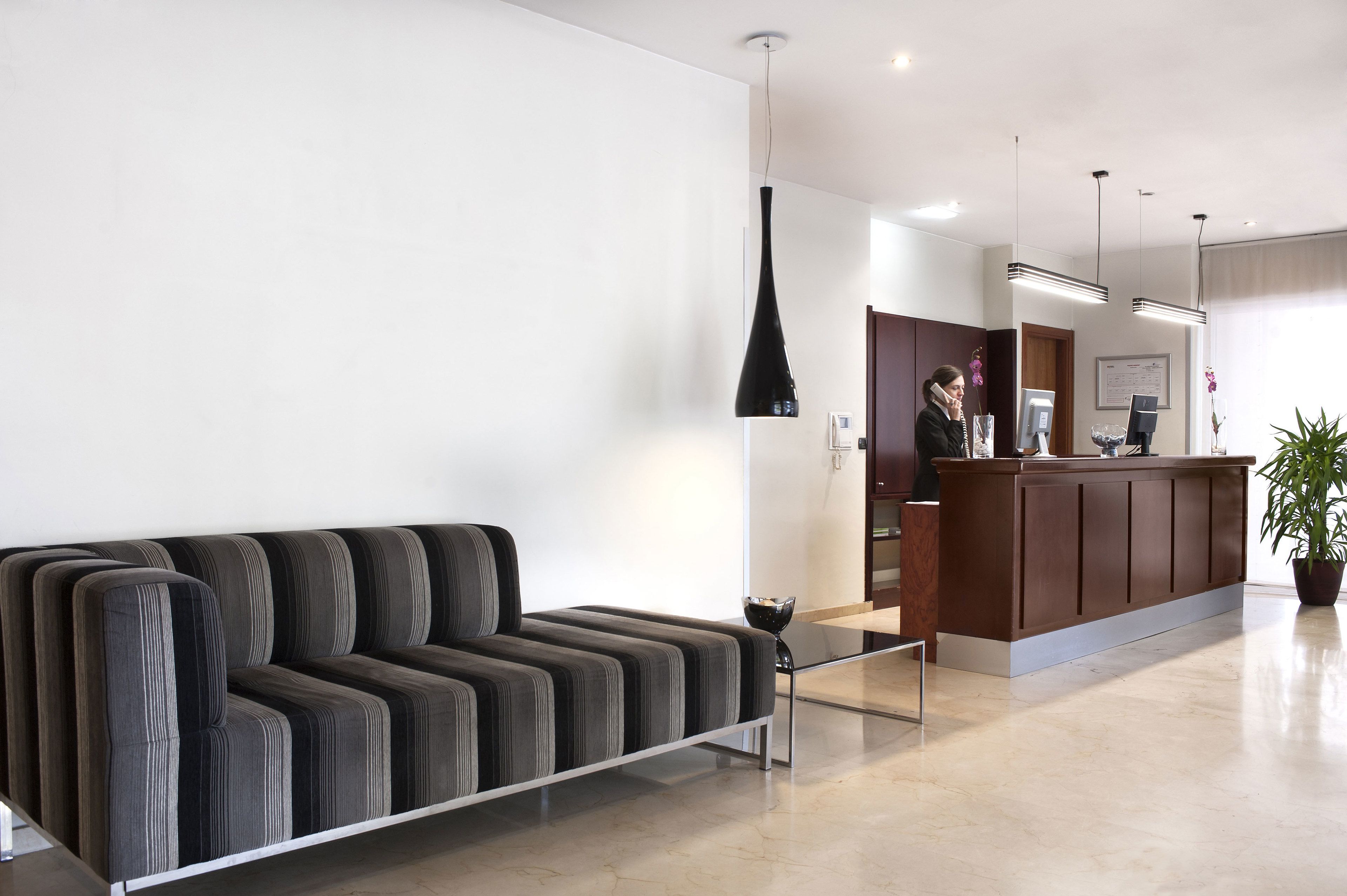 check-in/check-out kiosk