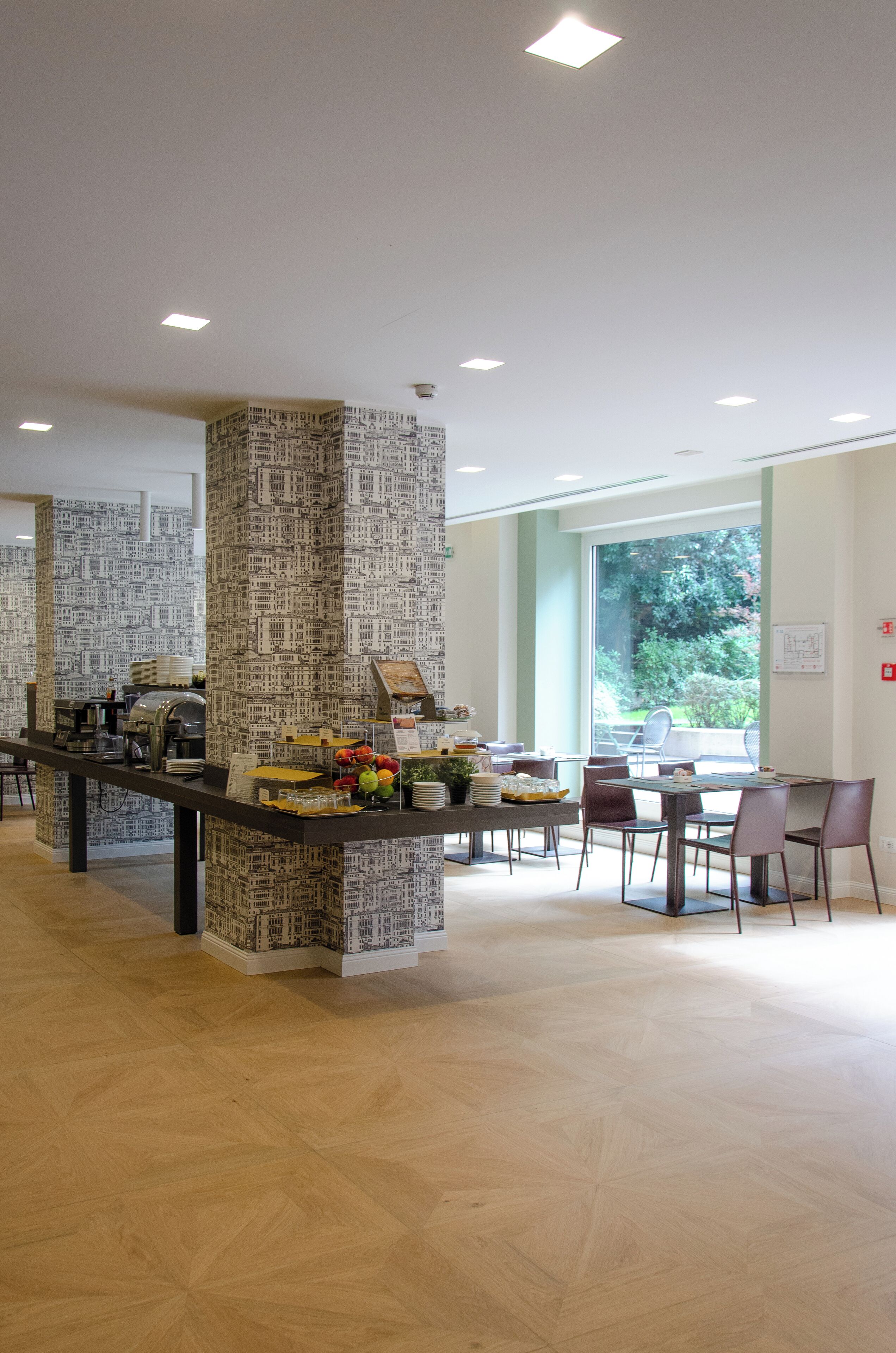 daily buffet breakfast (eur 12 per person)