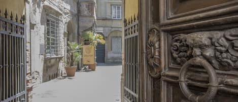 Ingresso della struttura