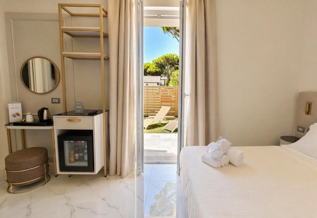 Chambre Deluxe, vue jardin