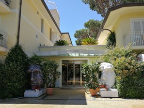 Façade de l’hébergement