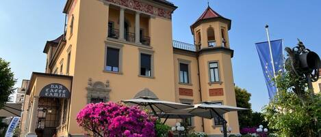 Façade de l’hébergement