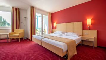 Superior kamer | Een kluis op de kamer, een bureau, gratis wifi, beddengoed