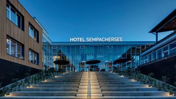 Front of property - evening/night