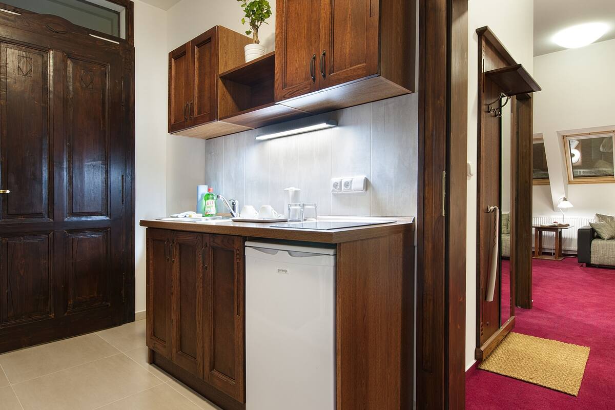 junior room, city view | private kitchenette