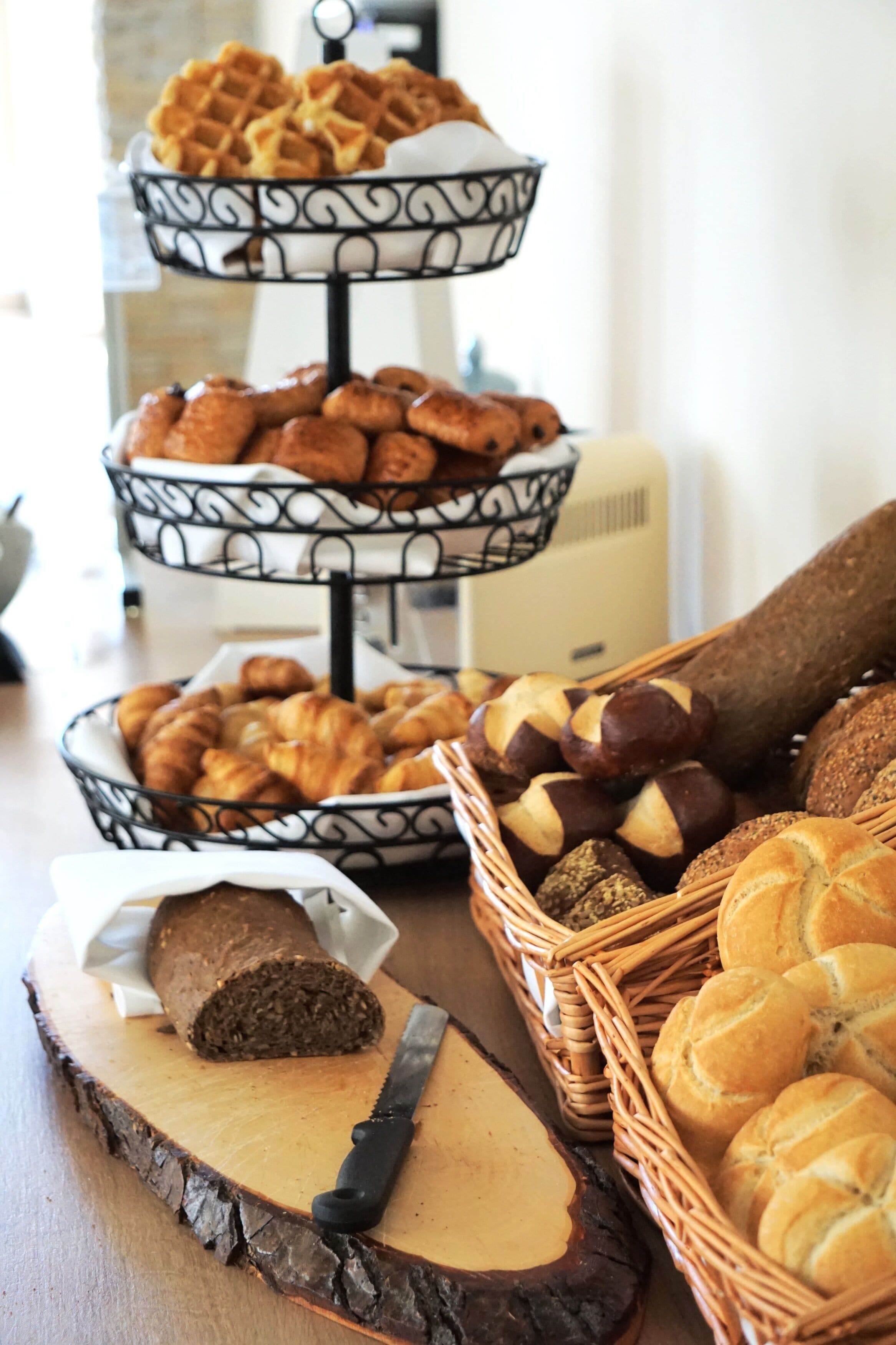 daily buffet breakfast (eur 14 per person)