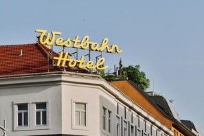 Voorkant van accommodatie