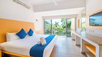 Habitación doble estándar, 1 cama King size | 2 habitaciones, escritorio, cortinas blackout y wifi gratis