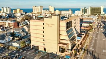 Voorkant van accommodatie