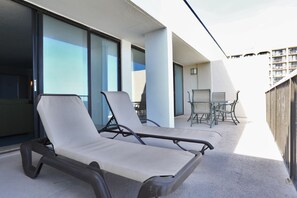 Condo panoramique, 3 chambres, balcon, vue sur l’océan (Penthouse) | Balcon