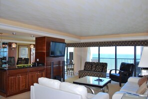 Panoramic Condo, 3 Bedrooms, Balcony, Ocean View (Penthouse) | Individually decorated, individually furnished, iron/ironing board - Carolina Dunes (Myrtle Beach)