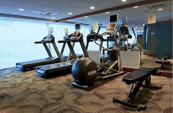 Fitness center at Boardwalk Resorts La Sammana