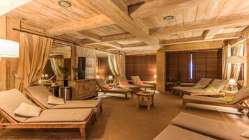 Sauna, steam room, Turkish bath/hammam, body treatments