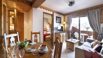 Standard-Apartment, 2Â Schlafzimmer (for 5) | Wohnbereich