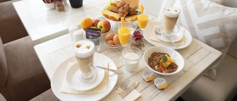 Petit déjeuner buffet compris tous les jours