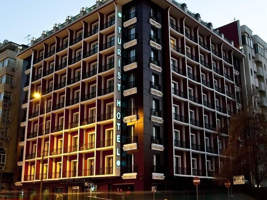 Voorkant van accommodatie